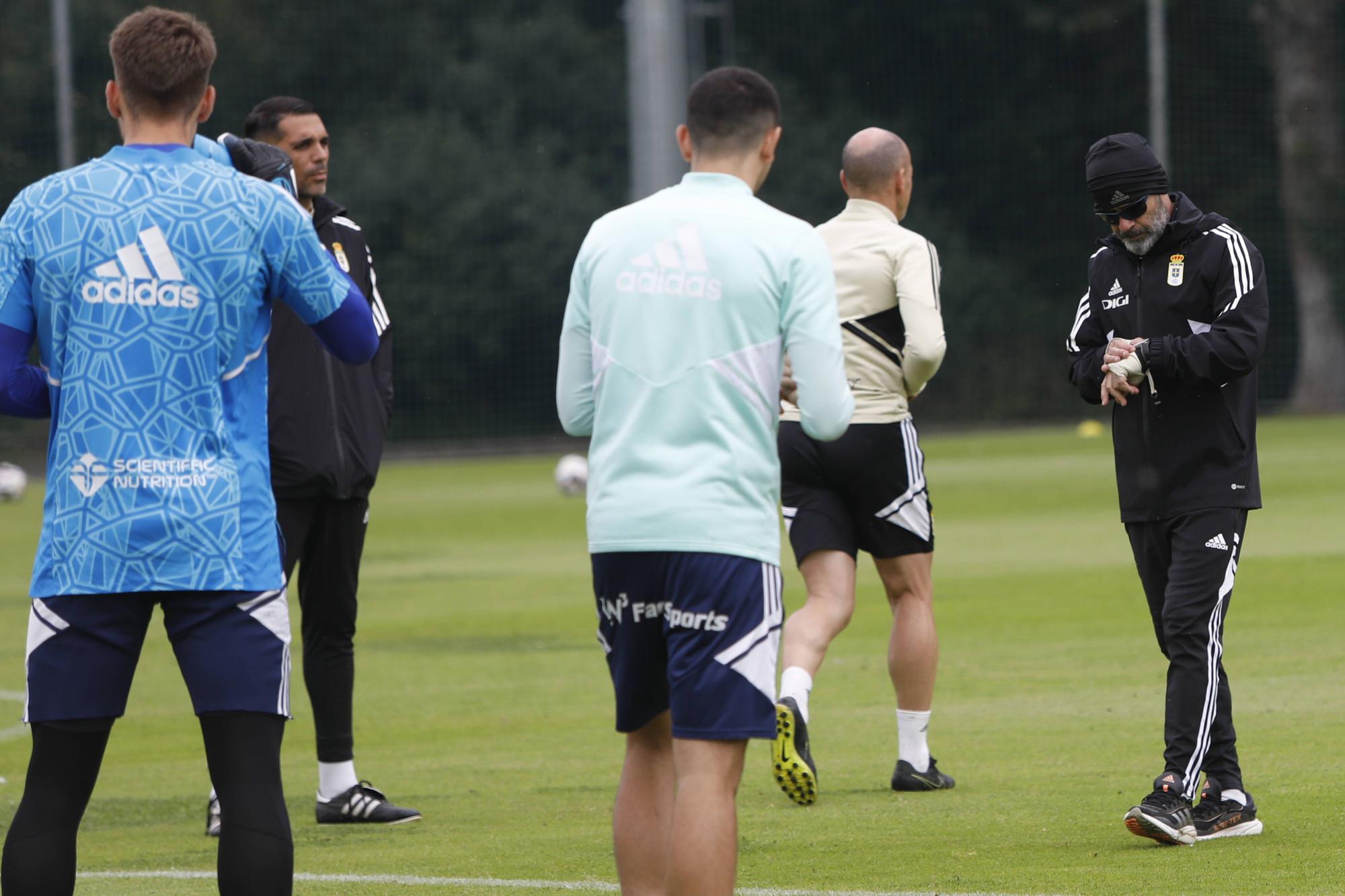 EN IMÁGENES: entrenamiento del Oviedo