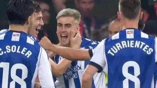 Barrenetxea consigue el gol más rápido de la historia de la Copa del Rey