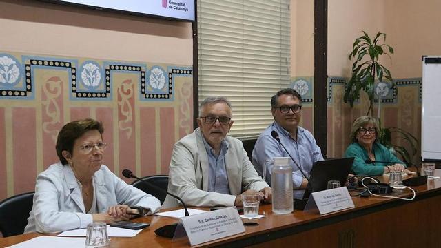 Membres del comitè d’experts Cairos, aquest divendres.