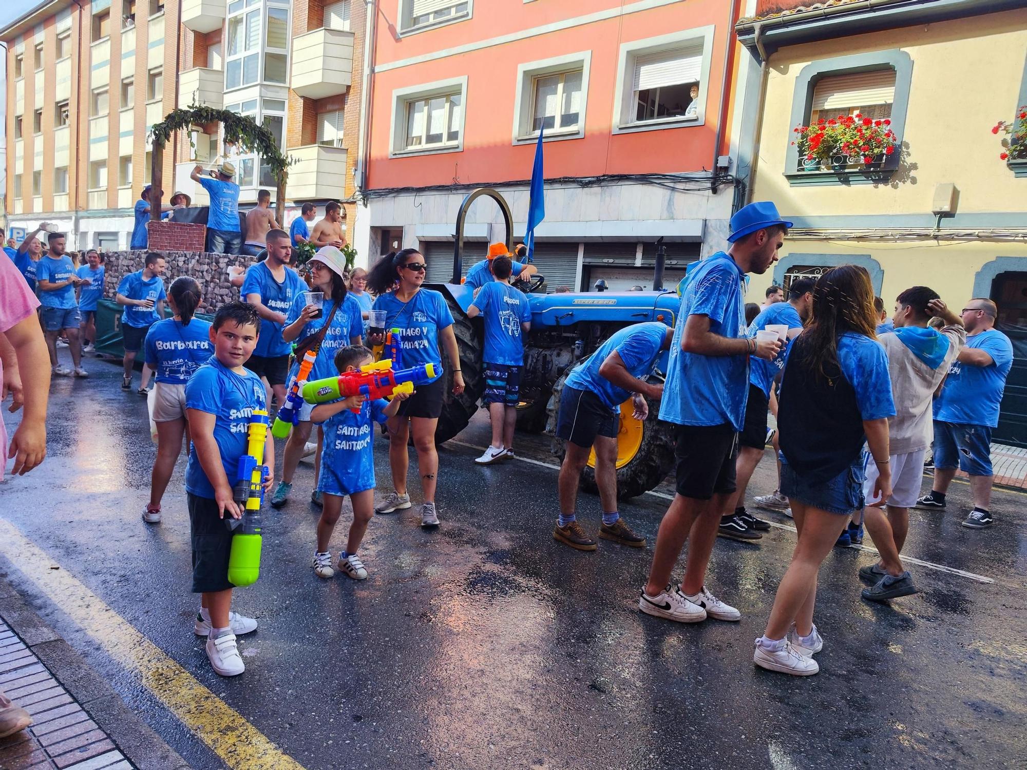 Grado se remoja por Santiago y Santa Ana