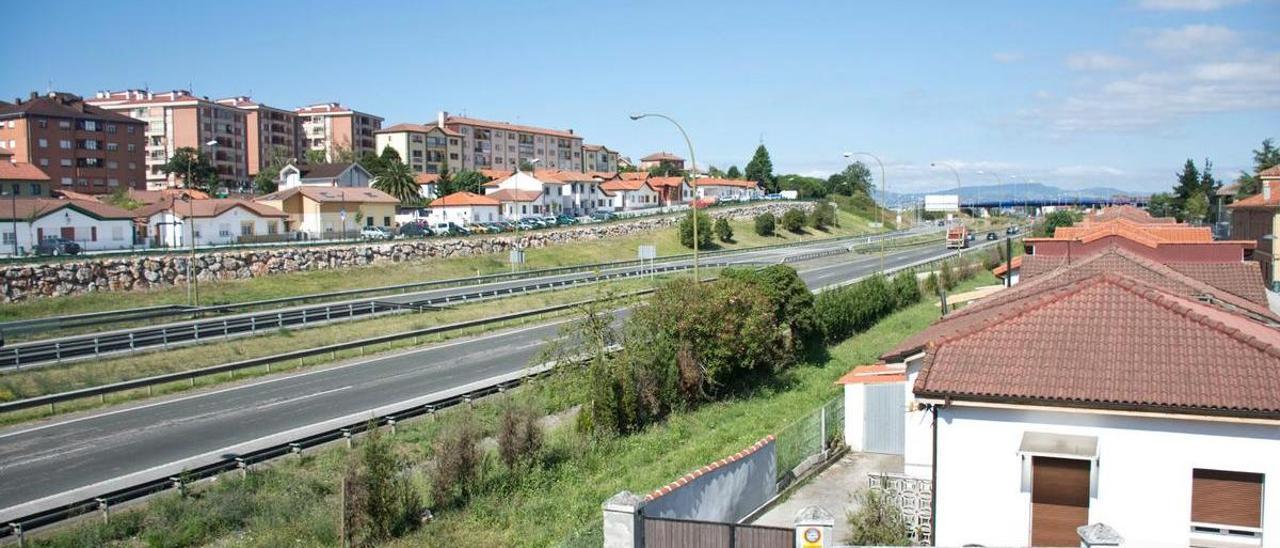 Corte de Guillén Lafuerza con la autopista.