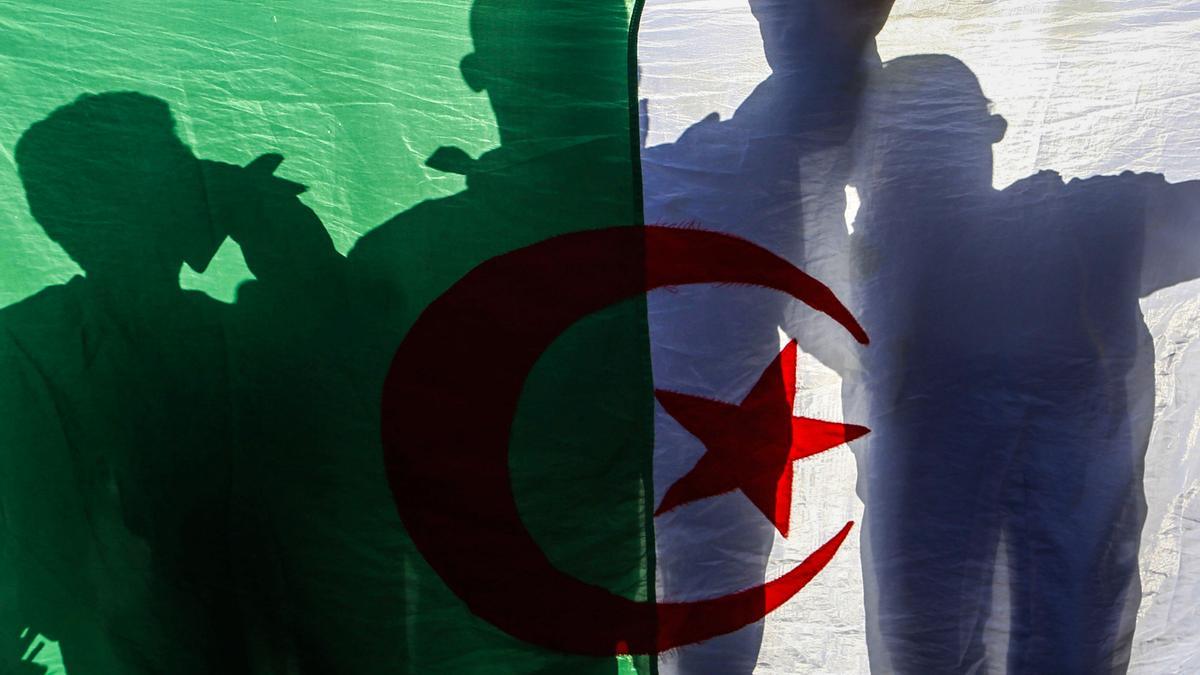La bandera de Argelia.