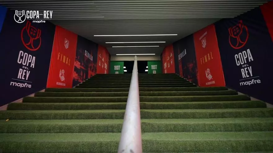 Las espectaculares imágenes de La Cartuja, el escenario de la final de la Copa del Rey