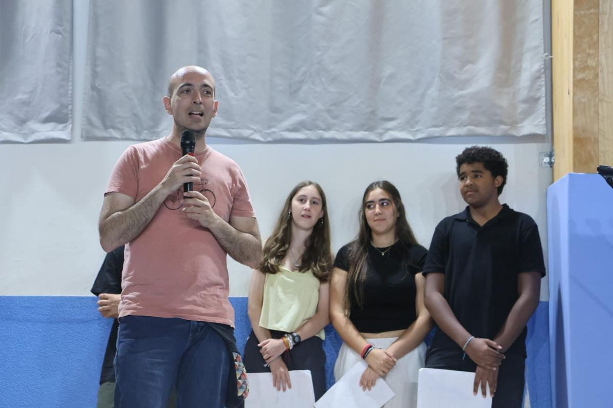 El regidor d'Ensenyament, Pol Huguet, ha assistit a l'acte