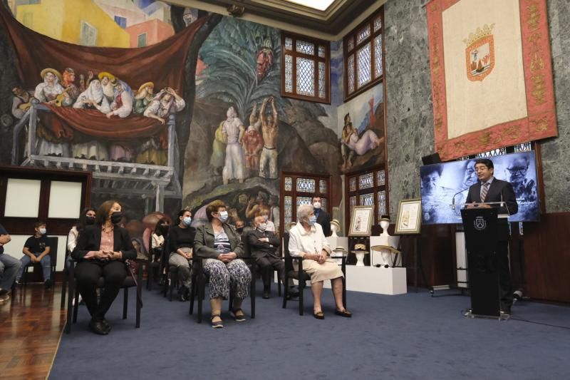 Acto de homenaje en el Cabildo de Tenerife por el Día Insular de Artesanía