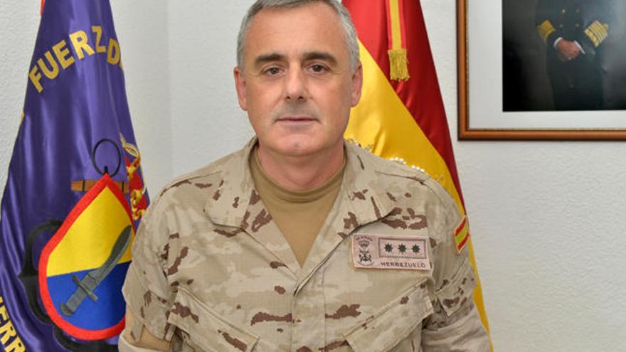 Ángel Herrezuelo: &quot;La selección en la Fuerza de Guerra Naval exige&quot;