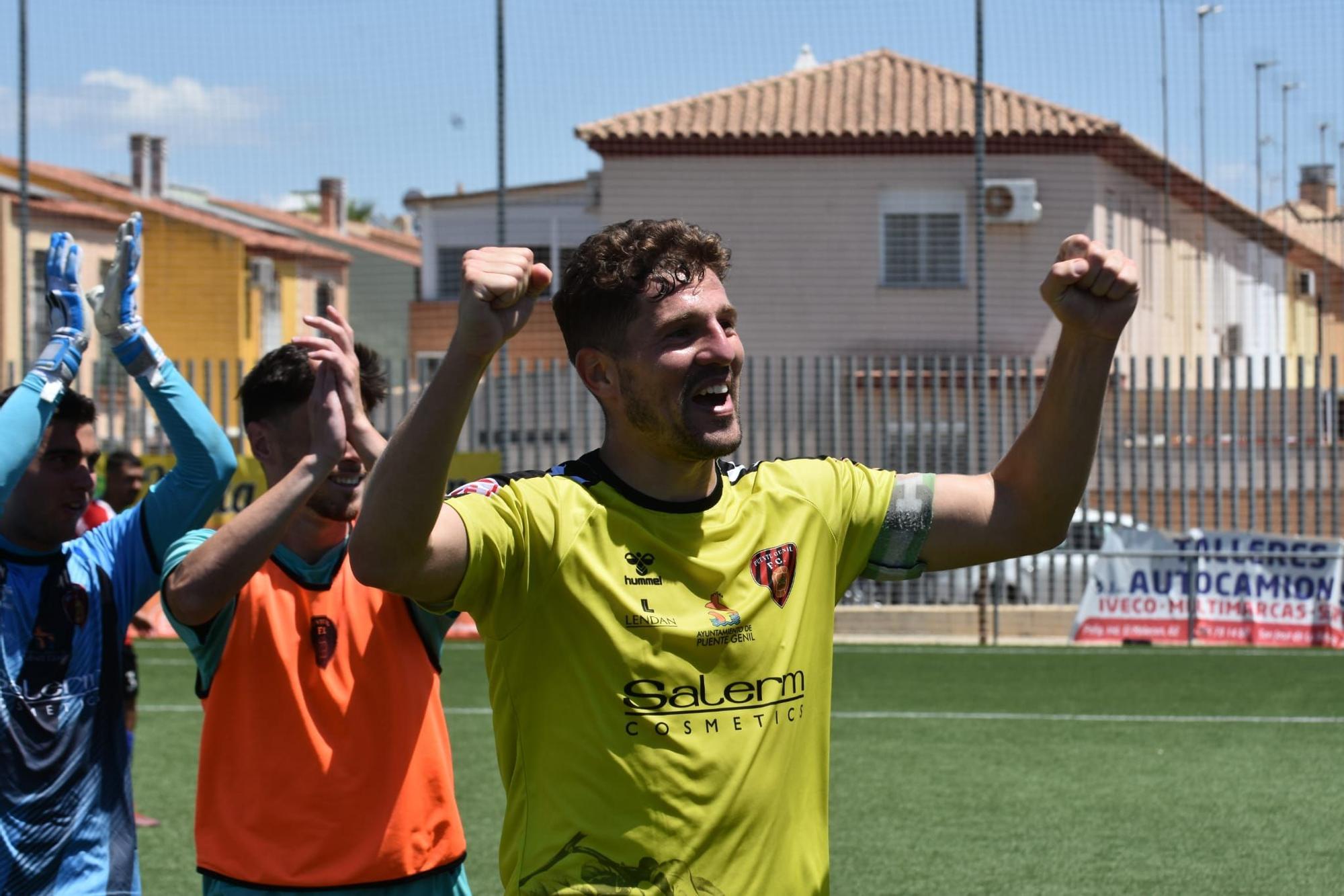 La victoria del Salerm Puente Genil en el play off ante el Gerena, en imágenes