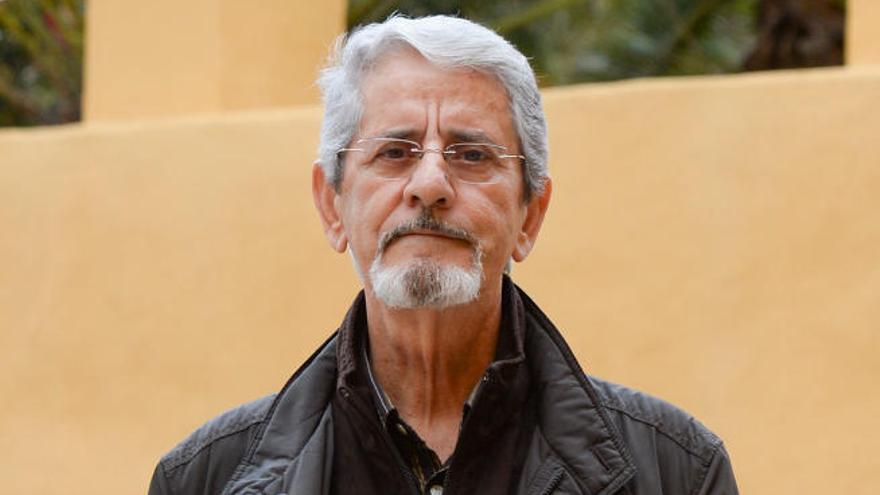 Domingo Viera, ayer durante su ponencia en la Casa del Agricultor.