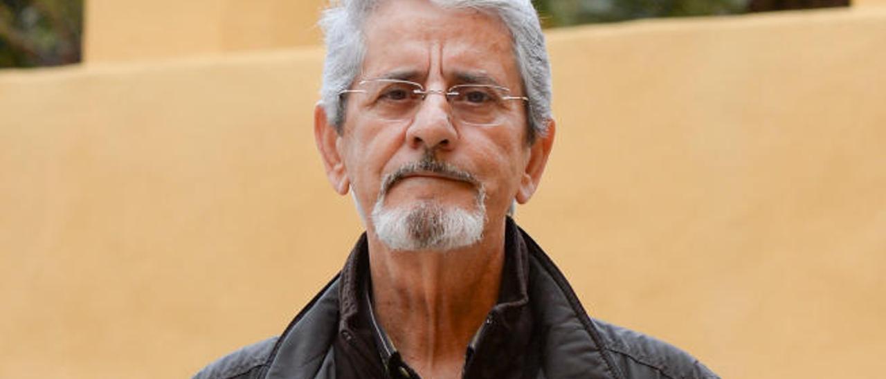 Domingo Viera, ayer durante su ponencia en la Casa del Agricultor.