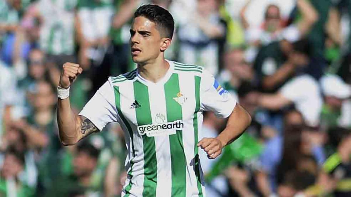 Marc Bartra, con la elástica verdiblanca