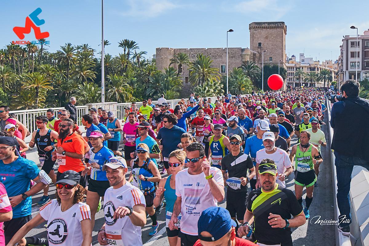 Imagen de la 47 edición de la Media Maratón de Elche