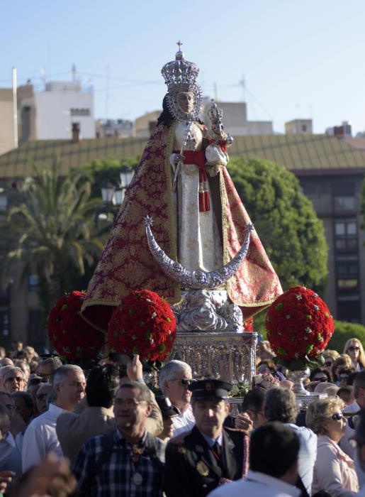 La Virgen de la Fuensanta regresa al Santuario