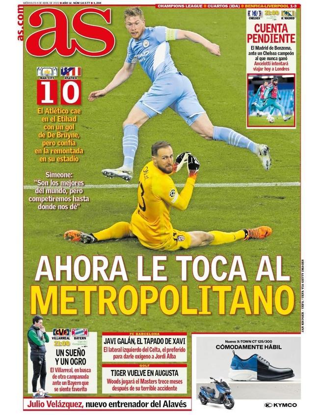 Las portadas de la prensa deportiva de hoy