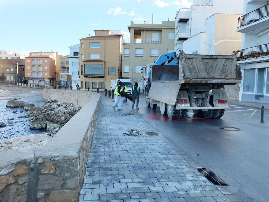 Obres al front marítim de l'Escala