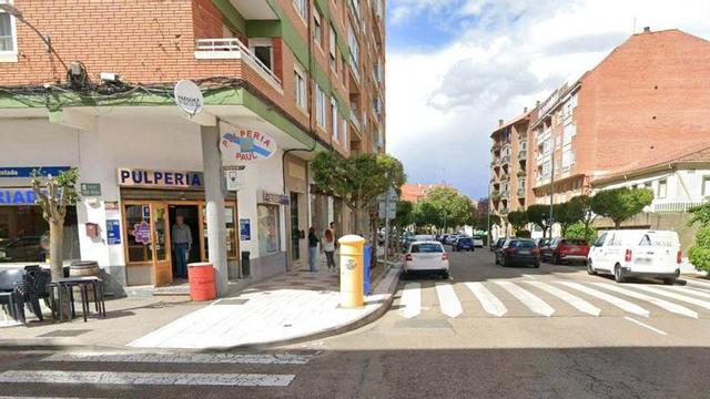 El incidente se produjo en el número 35 de la avenida de Maragatos.