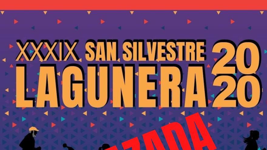 Cartel anunciador de la San Silvestre lagunera