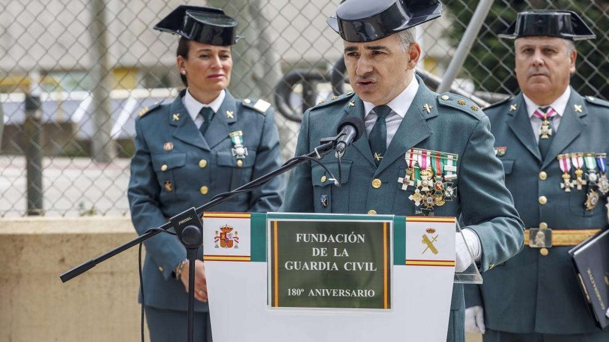 Alfonso Martín, nuevo coronel de la Comandancia de Castellón.