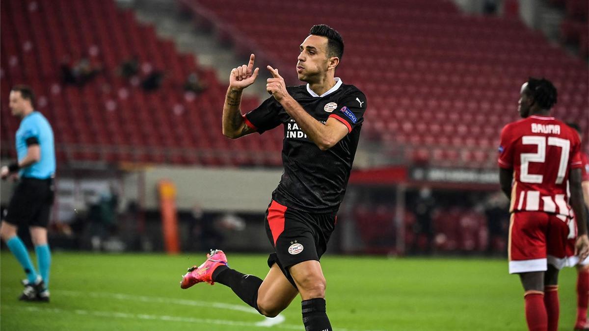 El doblete de Eran Zahavi al Olympiakos