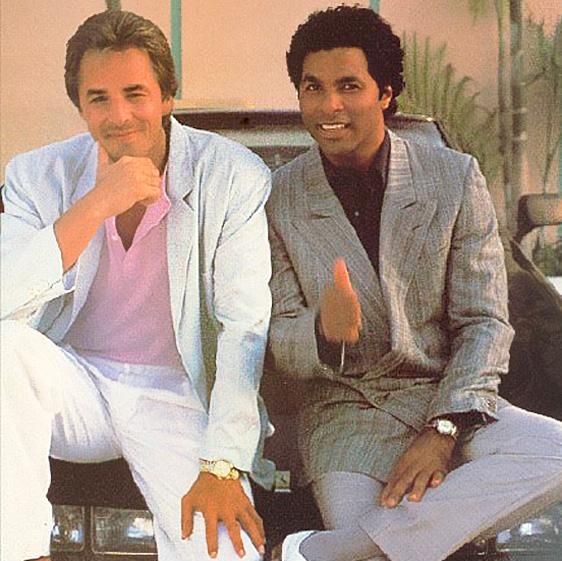 "Miami Vice" años 80.