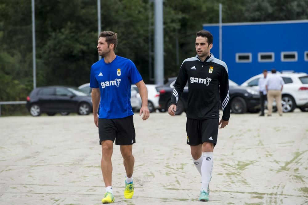 Entrenamiento del Real Oviedo