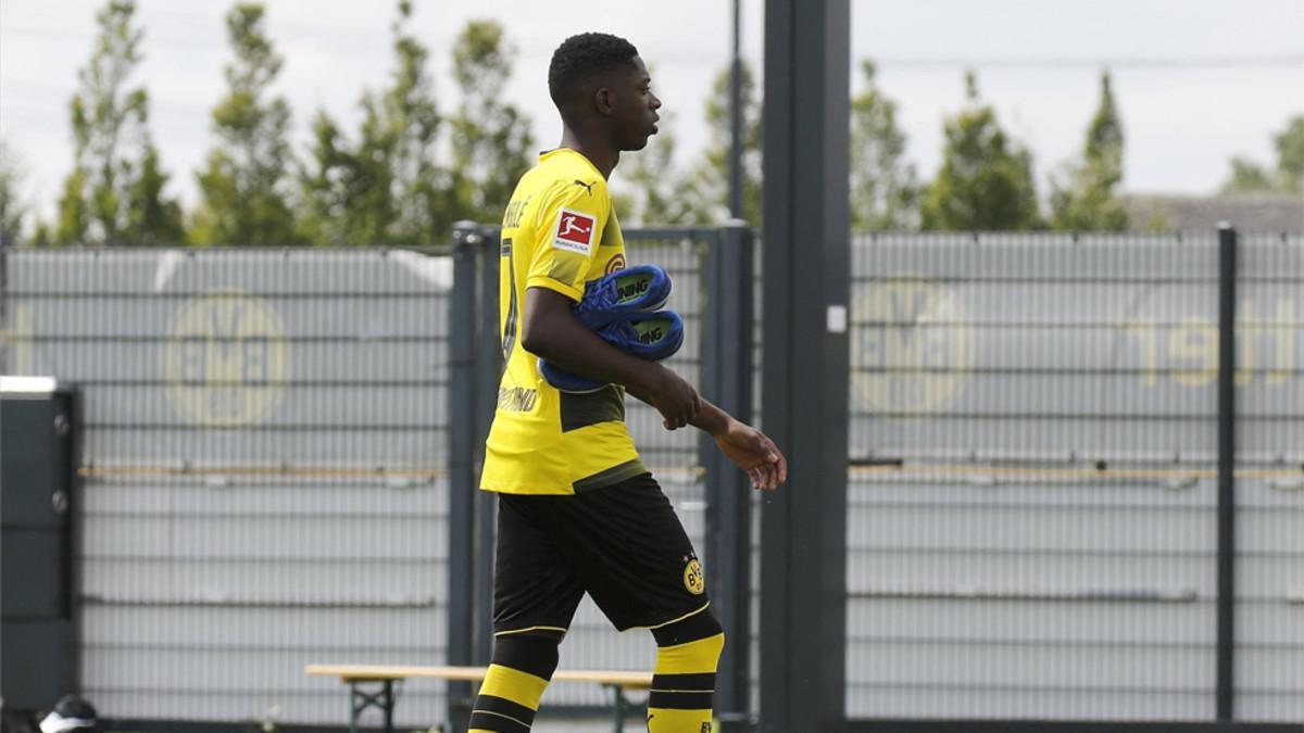 Ousmane Dembélé abandona el campo de entrenamiento del Borussia Dortmund