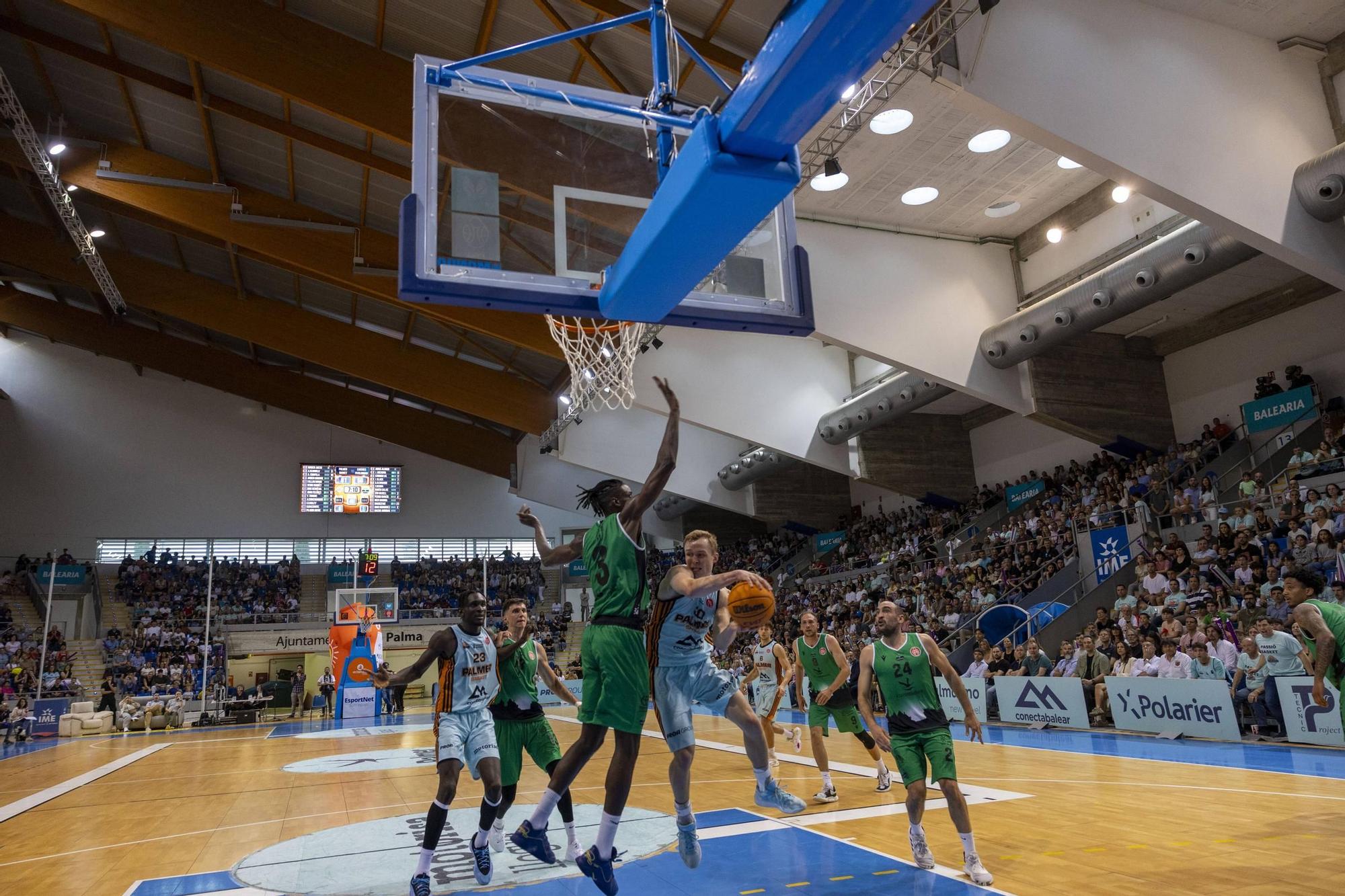 Así ha sido la fiesta del Palmer Basket Mallorca Palma tras ascender a Primera FEB
