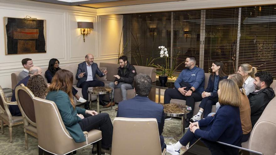 Llega a Madrid la delegación FIFA que inspecciona las sedes del Mundial con València pendiente