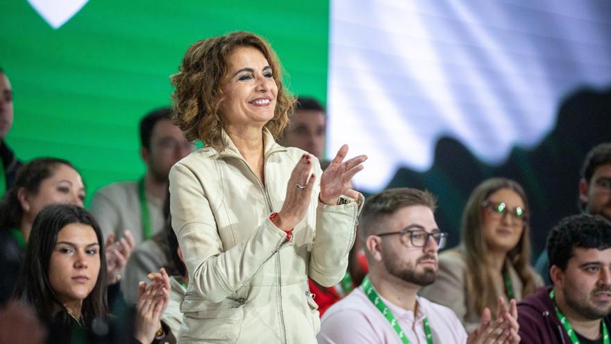 La secretaria general del PSOE-A, María Jesús Montero