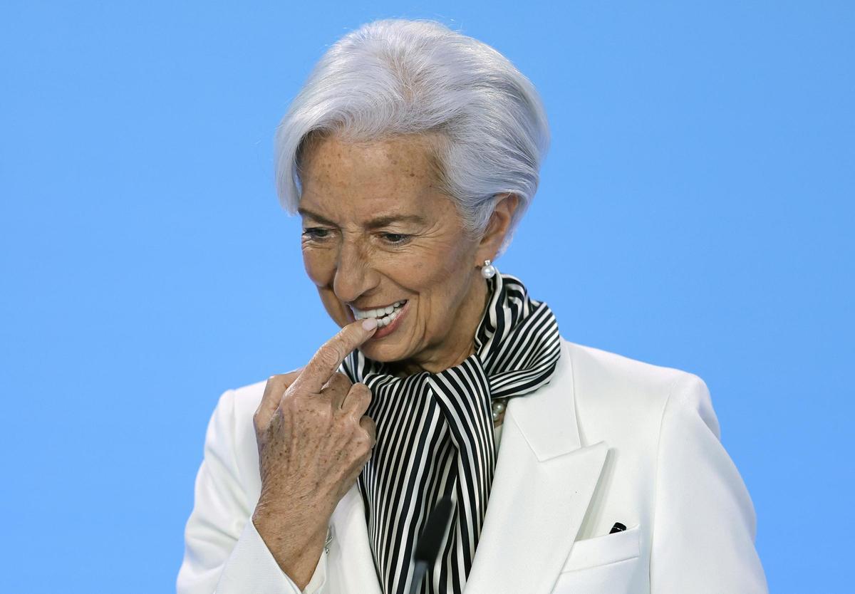 La presidenta del BCE, Christine Lagarde.