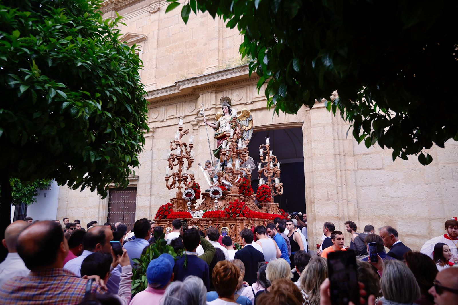 La procesión de San Rafael, en imágenes