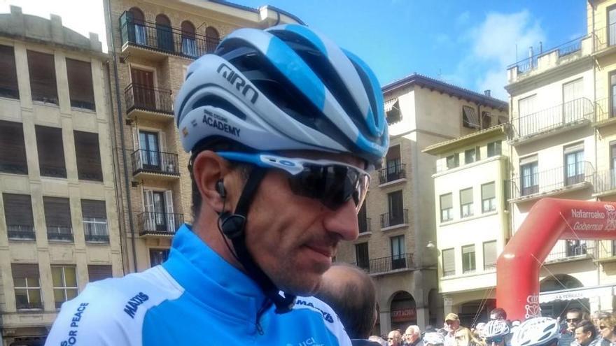 Rubén Plaza mira al Giro tras su décimo puesto en el Gran Premio Miguel Indurain