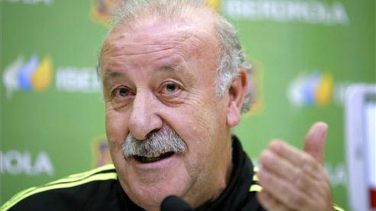 Del Bosque quiere volver a poner la Selección en lo más alto