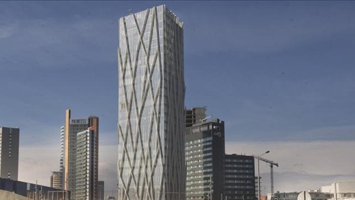 La Torre Telefónica en Barcelona.