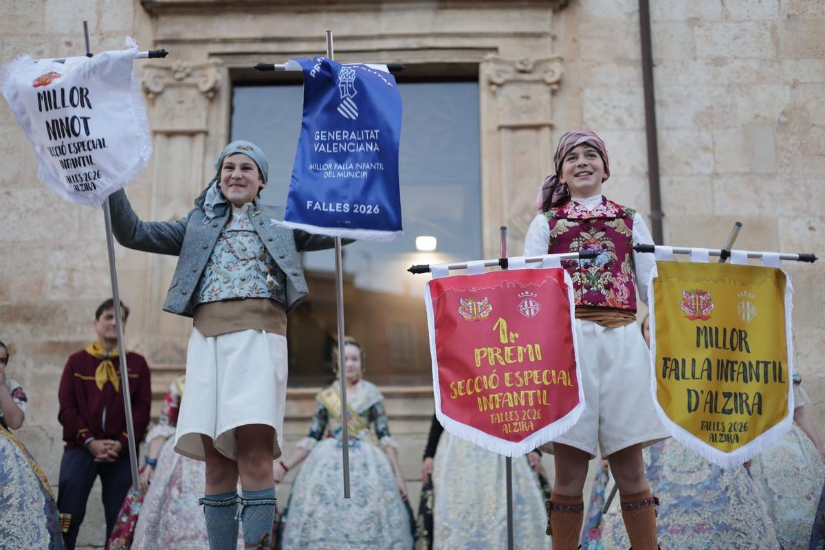 Las mejores imágenes de la entrega de premios de Alzira
