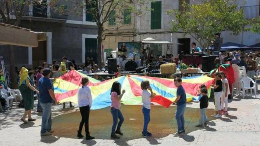 Los más pequeños también disfrutaron de la feria.