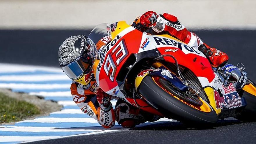 Marc Márquez, en el GP de Australia.