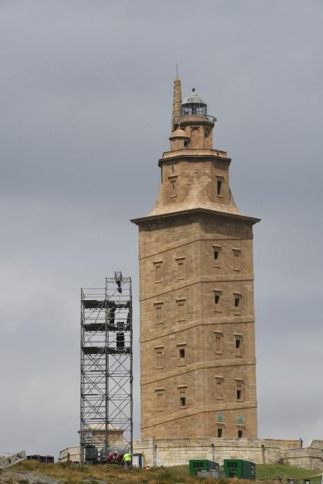 Se conmemoran los diez años de la declaración de la Torre de Hércules como Patrimonio Universal.