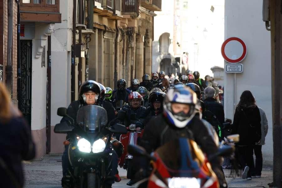 Marcha de motos de la AMZ