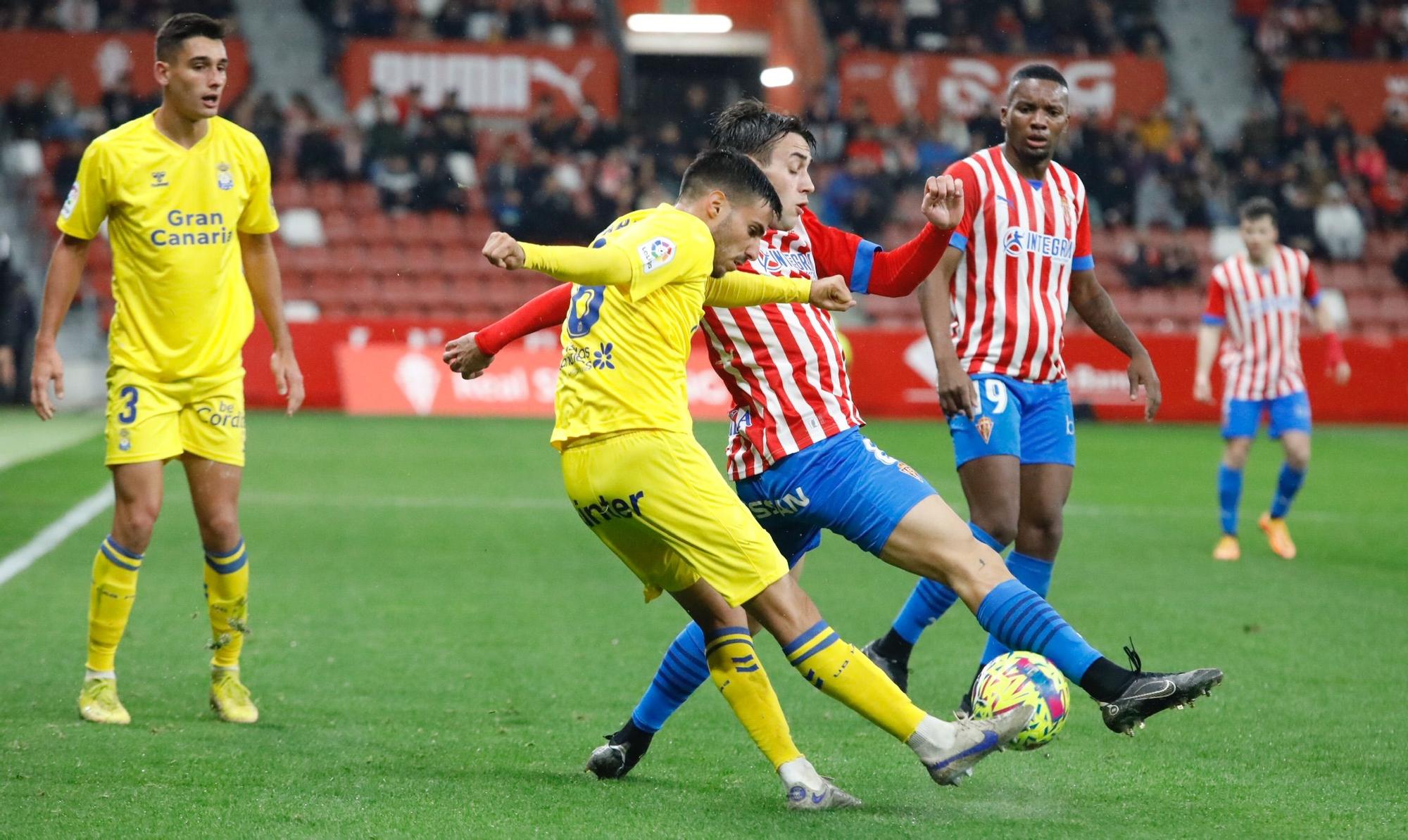 Sporting - Las Palmas, en imágenes