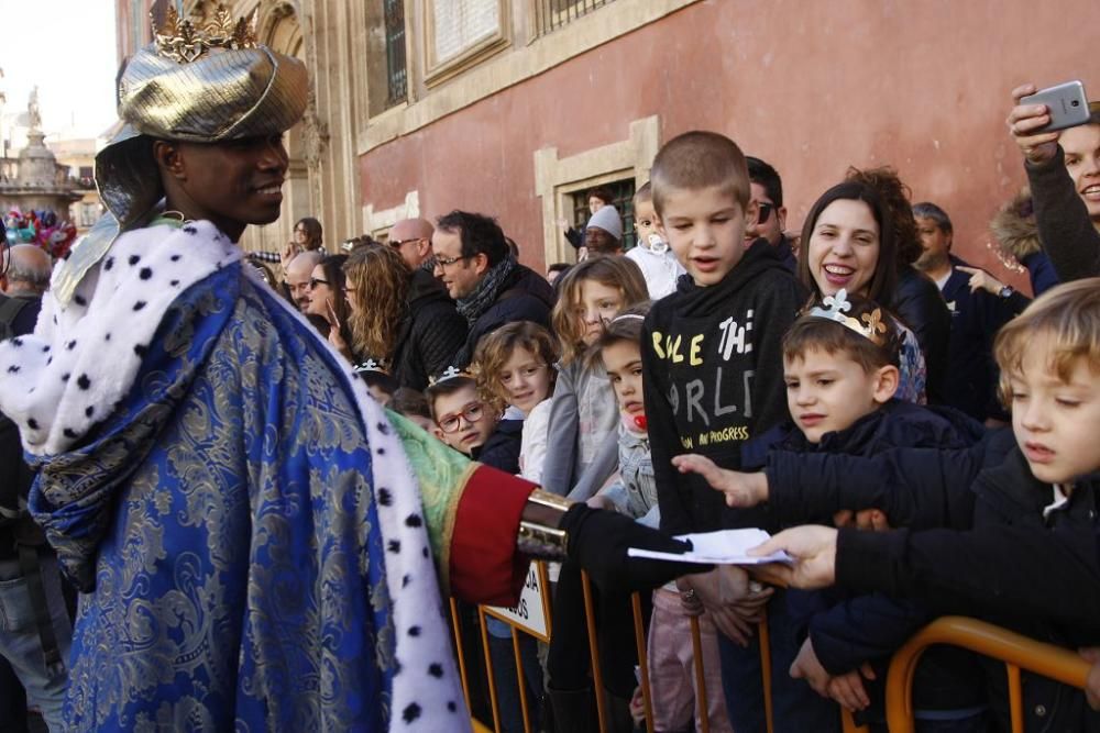 Auto de Reyes Magos en el Ayuntamiento de Murcia