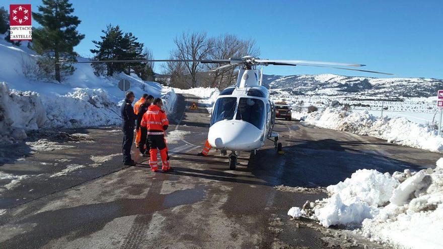 Acceden a una masía de Xodos tras siete días aislada