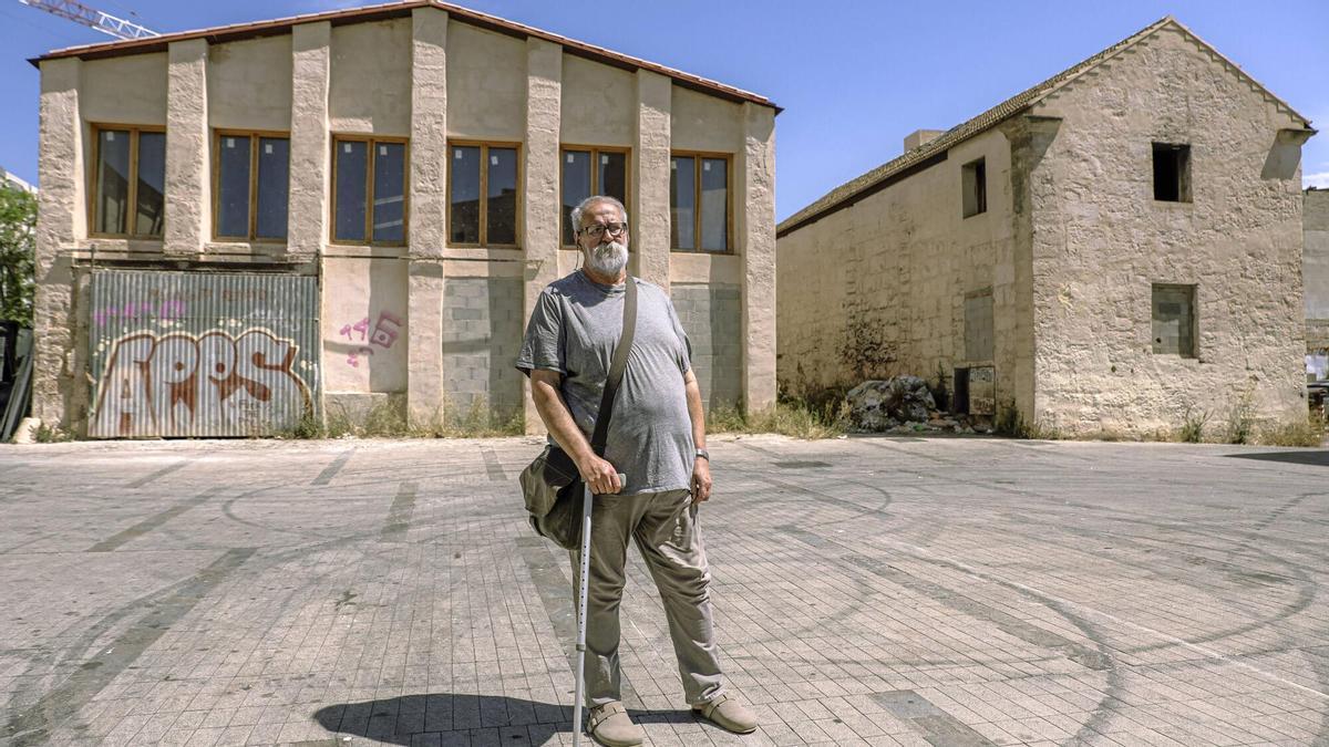 Miquel Coll, presidente de la Asociación de Vecinos de La Soledat