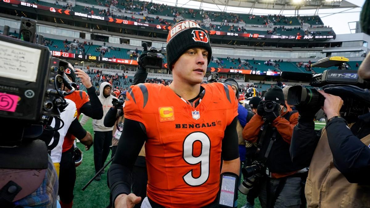 Joe Burrow de los Bengals
