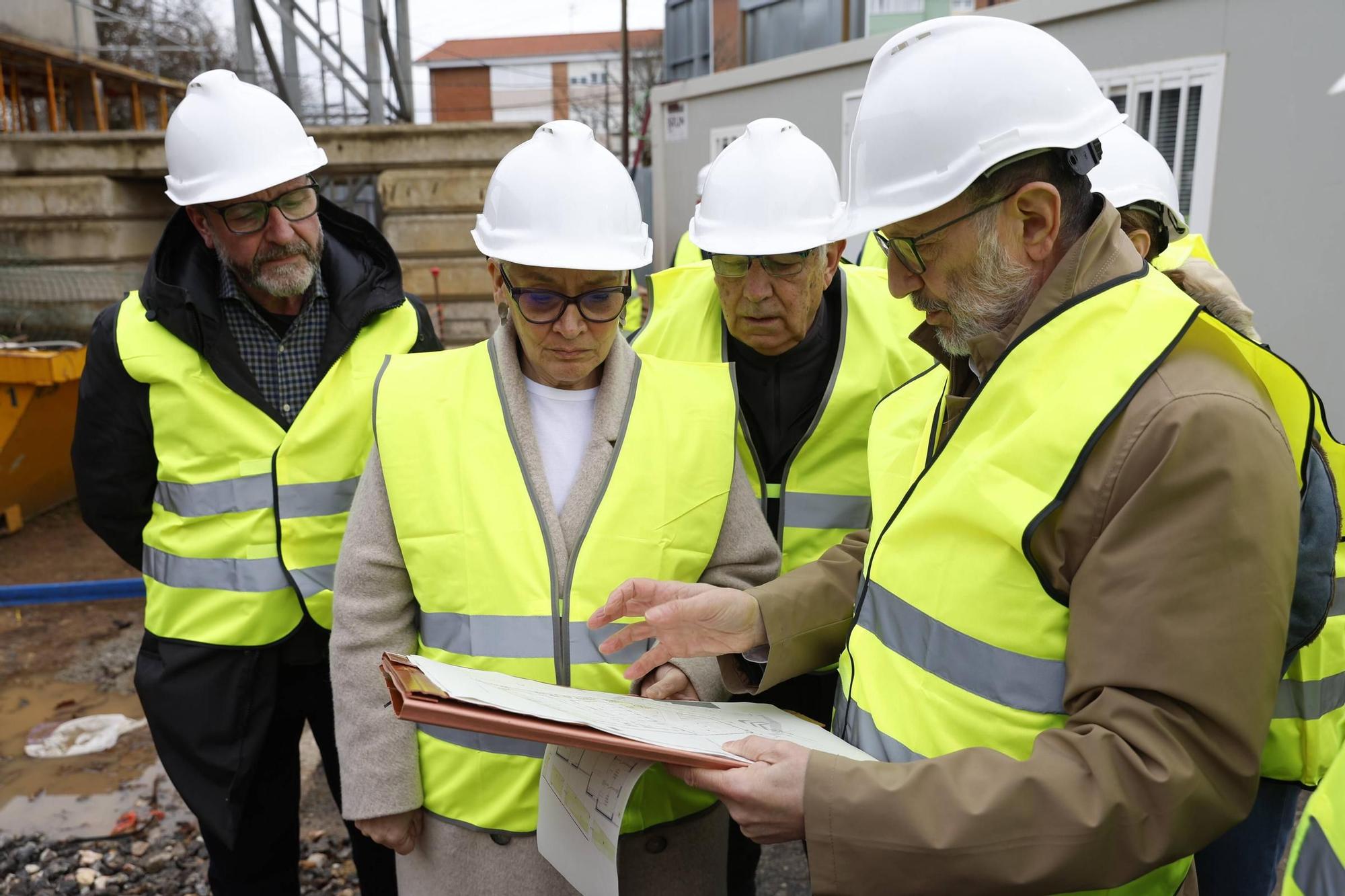 Así avanzan las obras del consultorio de Vega-La Camocha, en imágenes