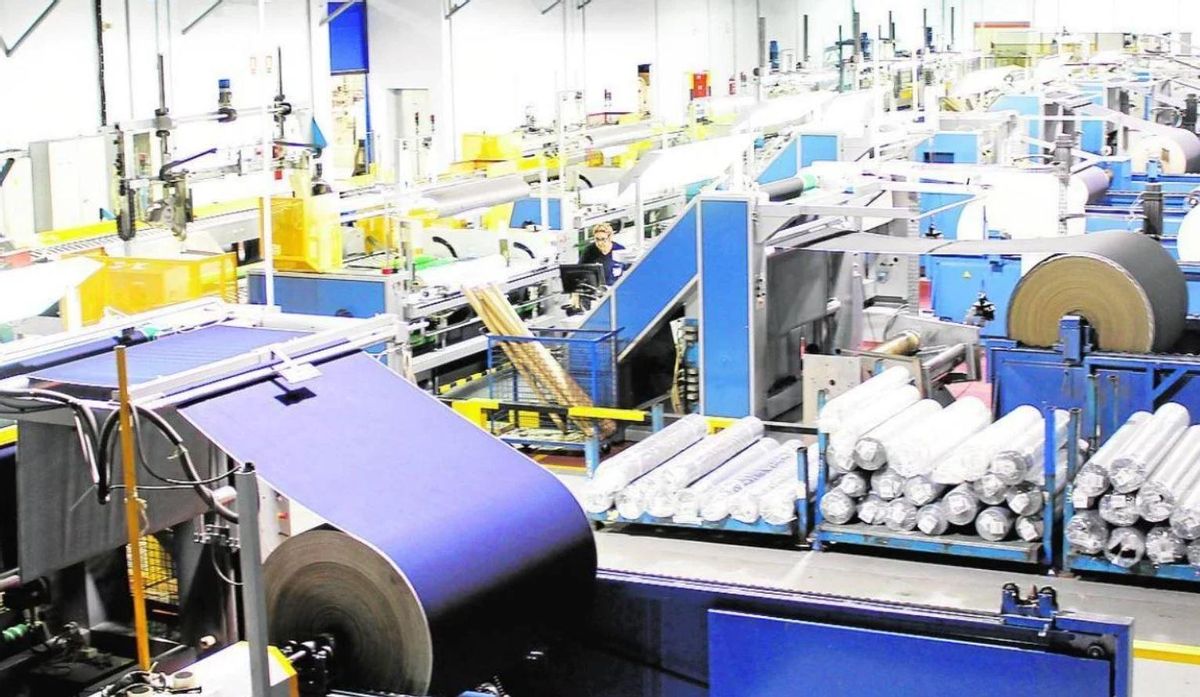 Imagen de archivo de la empresa textil Tejidos Royo.