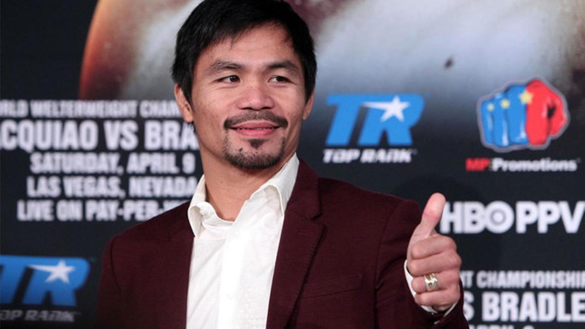 Pacquiao se dedicará a su carrera política en Filipinas