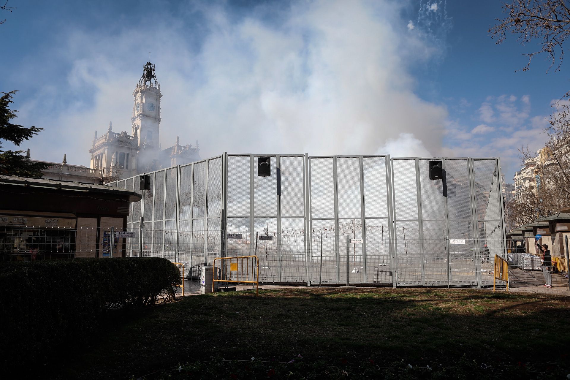 Así se vivió la mascletà desde el balón de Super