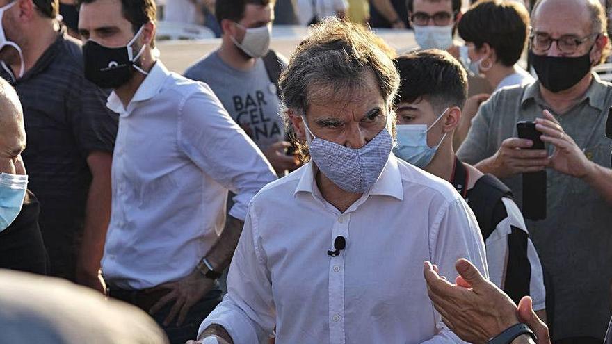 Jordi Cuixart, ahir a Lledoners