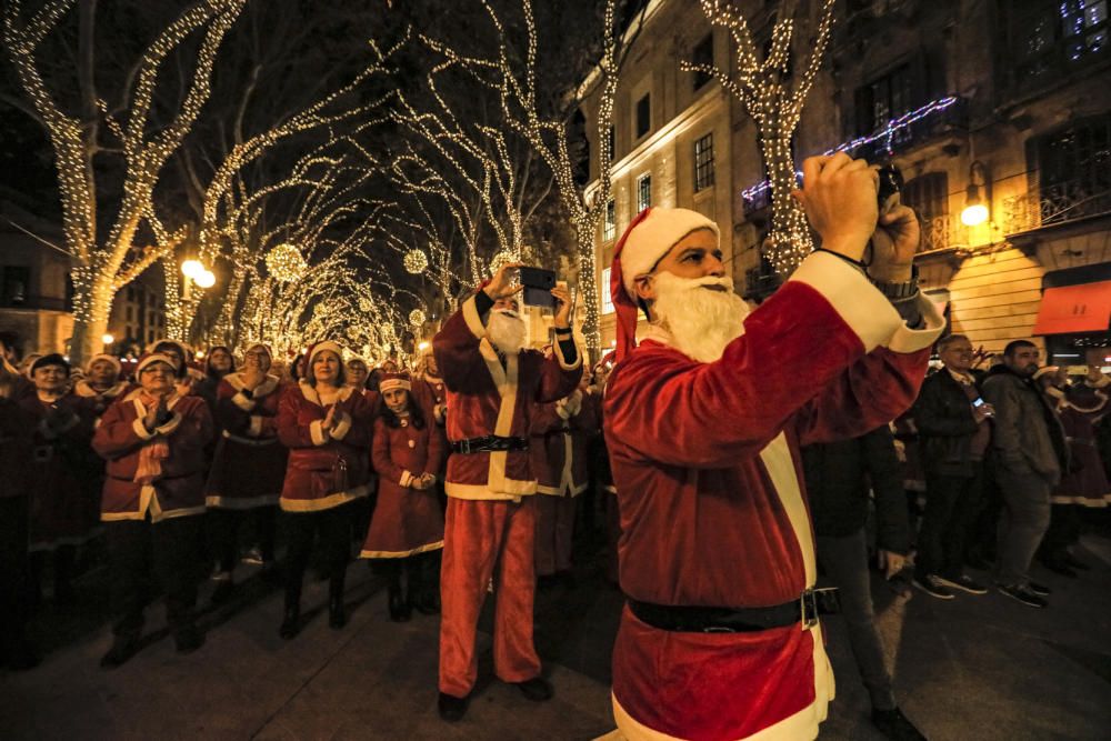 Line Dance: Rote Welle auf dem Borne-Boulevard