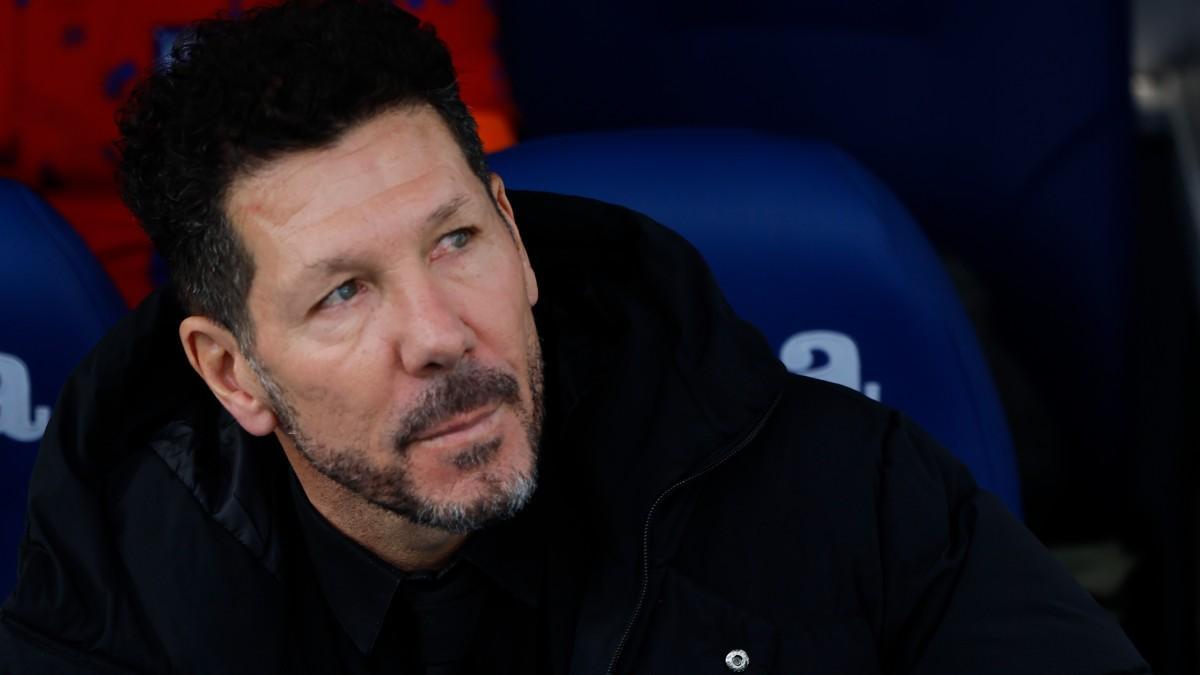 Simeone, entrenador del Atlético de Madrid